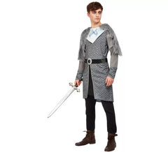 Fato Masculino Cinza Guerreiro Rei