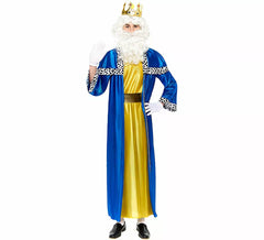 Fato de Sábio Azul para homens