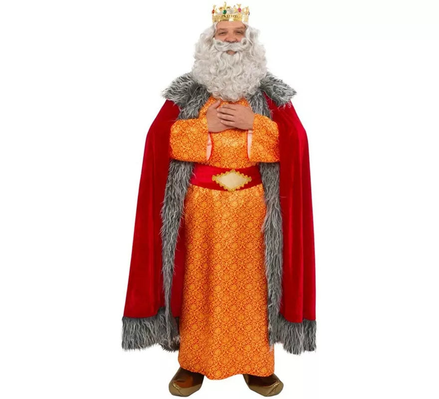 Disfraz de Rey Mago Melchor para hombre