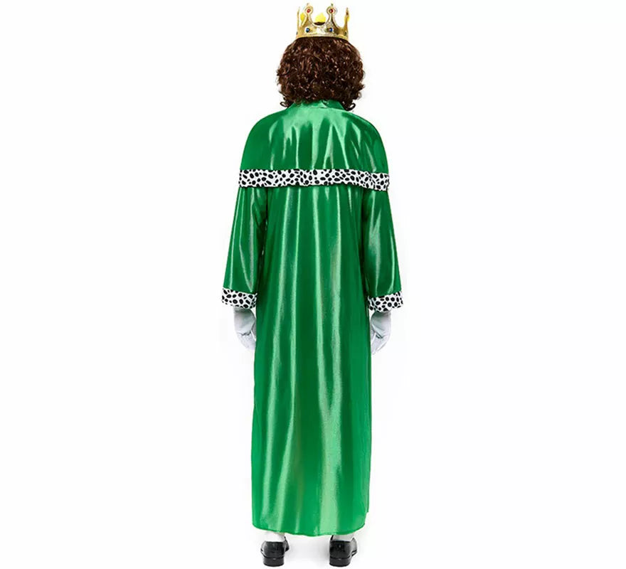 Translation missing: pt-PT.Disfraz de Rey Mago verde para hombre