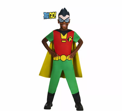 Disfraz de Robin Teen Titans Go para niño