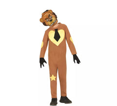 Fantasia de urso robô para criança