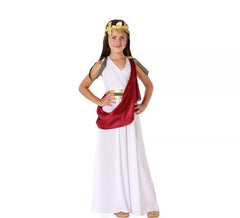 Fato Romana Blanca com capa para menina