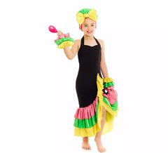 Fato de Rumbera para menina