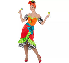 Fato de Tropical Rumbera para mulher