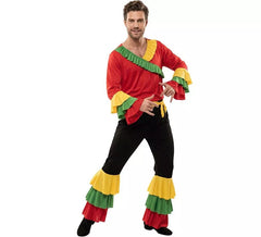 Fato de Rumbero vermelho para homem