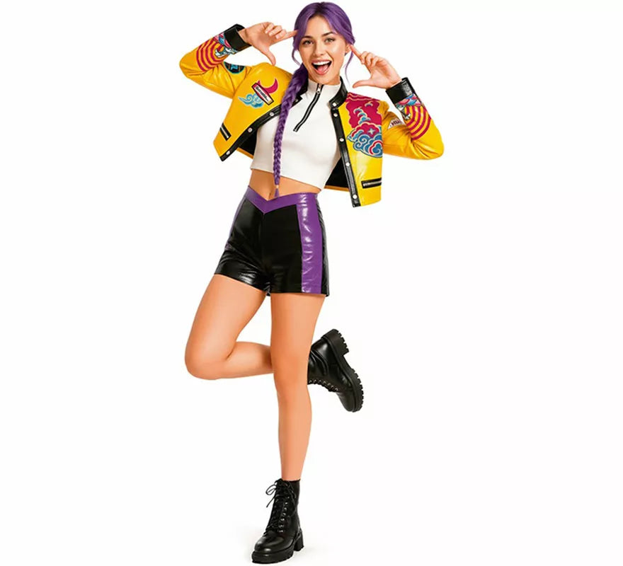 Translation missing: pt-PT.Disfraz de Cantante K-Pop leader classic para mujer