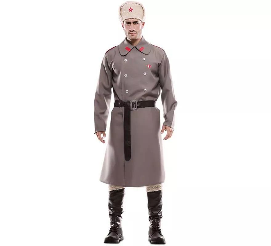 Translation missing: pt-PT.Disfraz de Ruso Gris para hombre