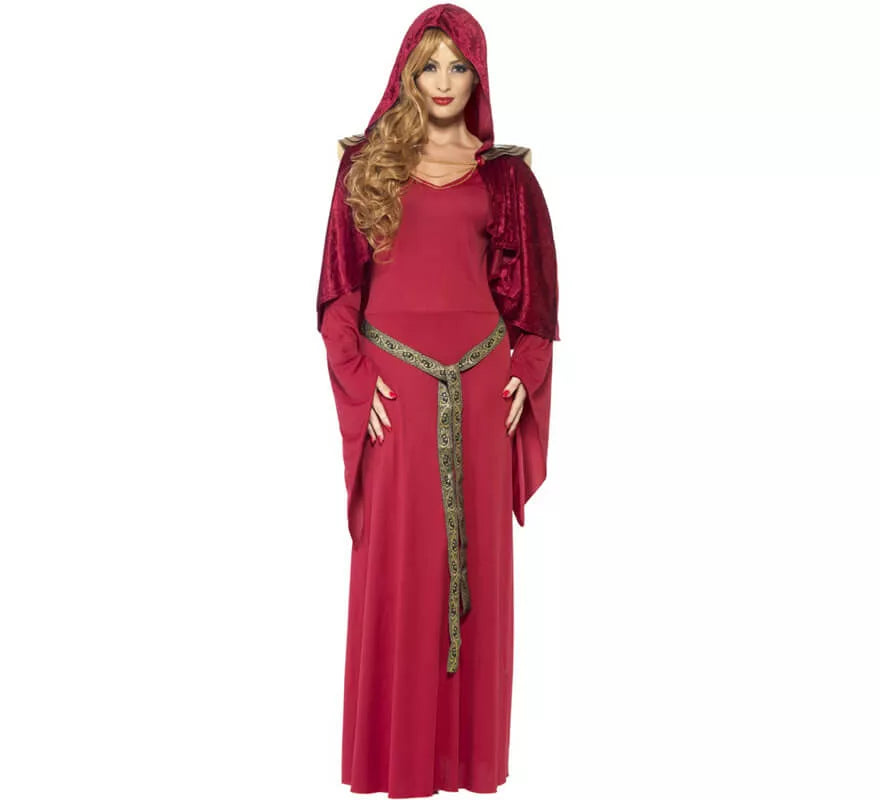 Translation missing: pt-PT.Disfraz de Hechicera roja para mujer