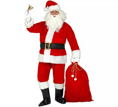Fato profissional de Papai Noel para homens