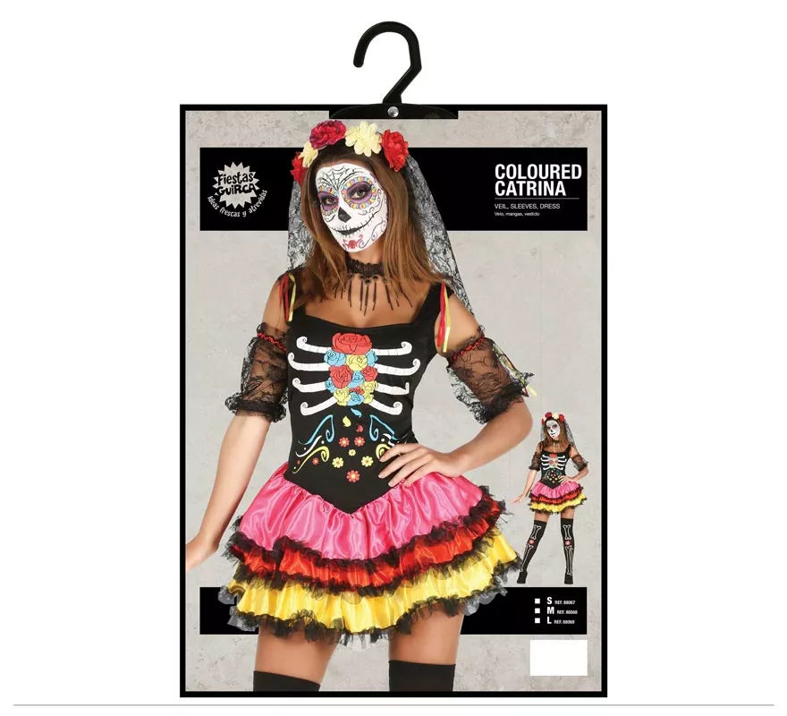 Translation missing: pt-PT.Disfraz de Señorita del Día de Muertos para mujer