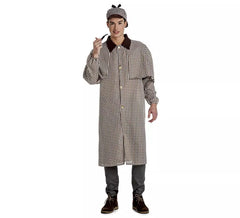 Fato de Sherlock Holmes para homem