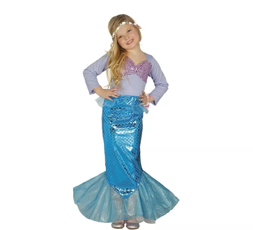 Translation missing: pt-PT.Disfraz de Sirena Brillante para niña