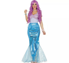 Fato de sereia Glamour para mulher