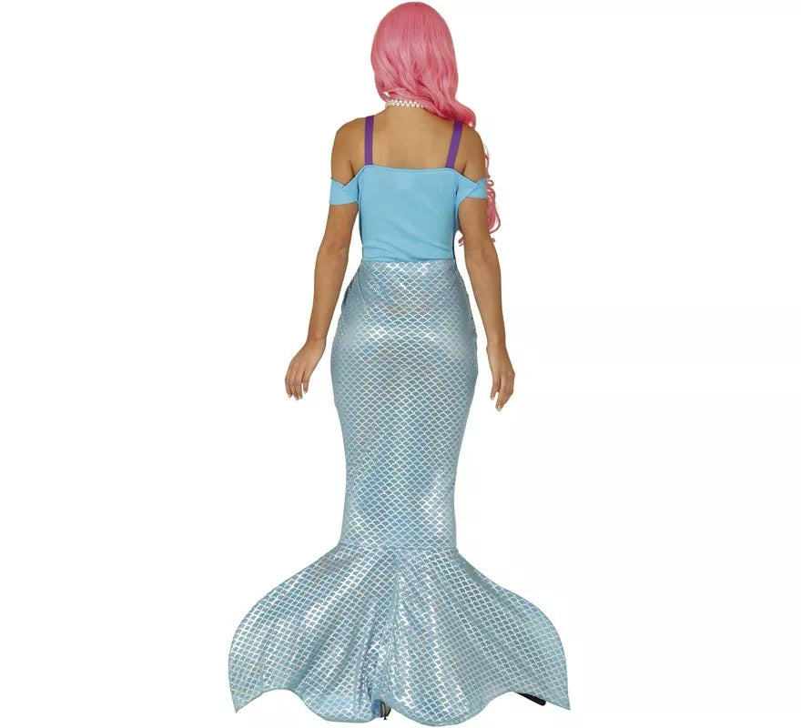 Translation missing: pt-PT.Disfraz de Sirenita Azul para mujer