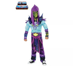 Fantasia de esqueleto He-Man Deluxe com máscara para criança
