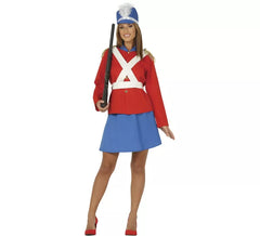 Fato de soldado principal para mulher