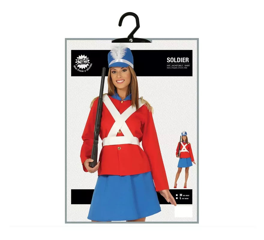Translation missing: pt-PT.Disfraz de Soldadita de Plomo para mujer