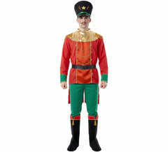 Fato de soldado de lata quebra-nozes para homem