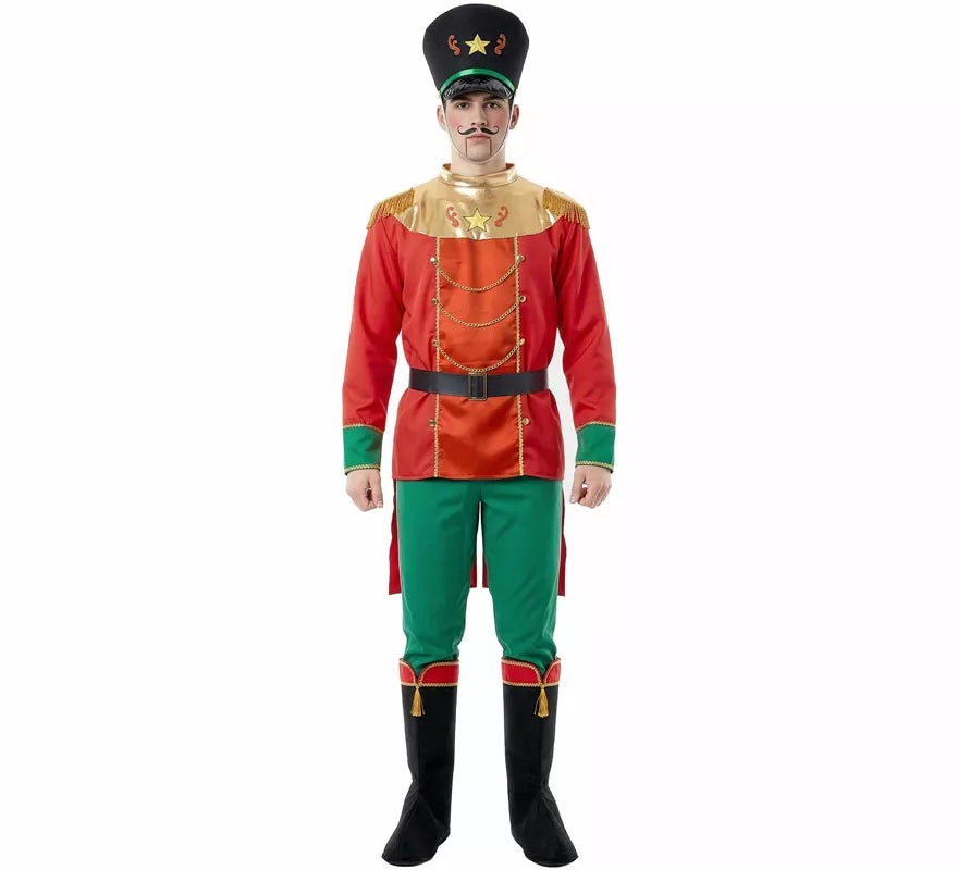Translation missing: pt-PT.Disfraz de Soldadito de Plomo del Cascanueces para hombre