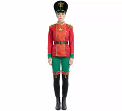 Fato de soldado de lata quebra-nozes para mulher
