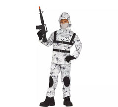 Fato de soldado ártico para crianças