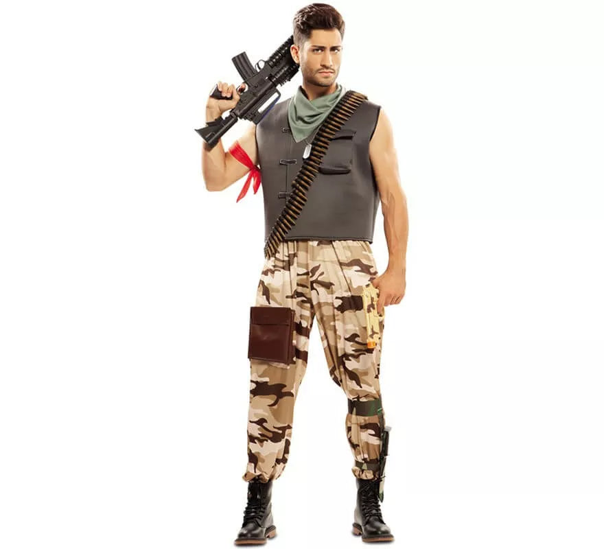 Translation missing: pt-PT.Disfraz de Soldado de Combate para hombre