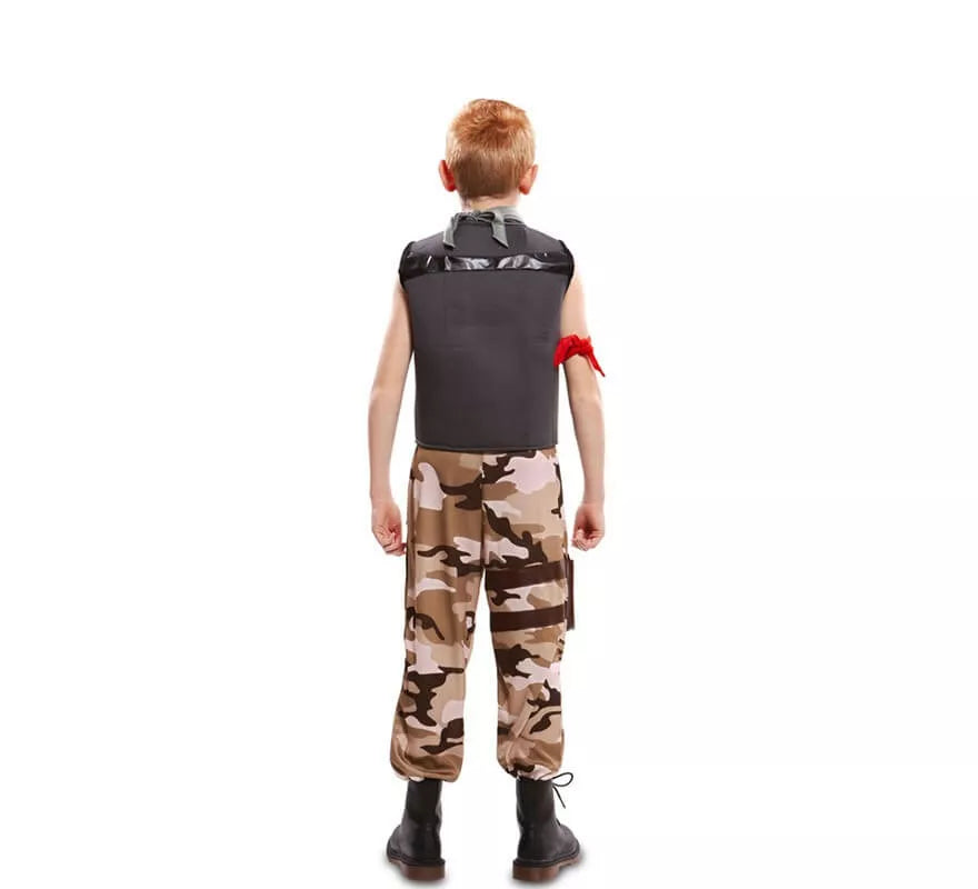 Translation missing: pt-PT.Disfraz de Soldado de Combate para niño