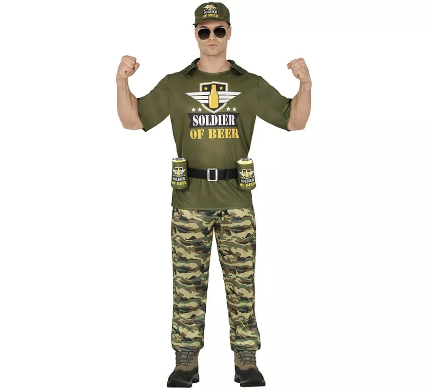 Translation missing: pt-PT.Disfraz de Soldado de la Cerveza para hombre