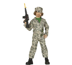 Fato de soldado militar para menino