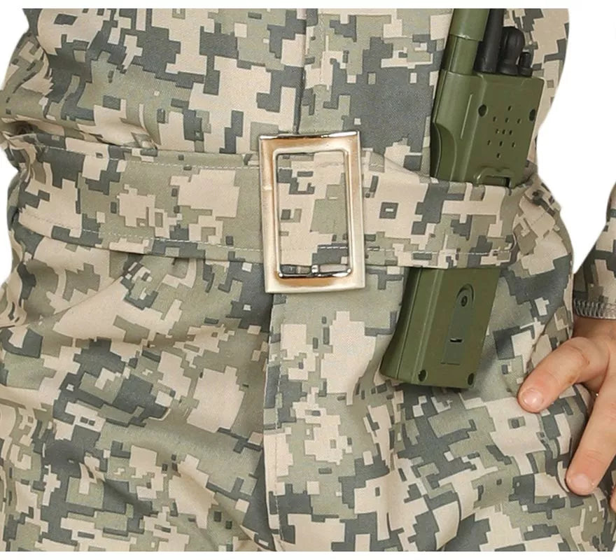 Translation missing: pt-PT.Disfraz de Soldado Militar para niño