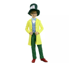 Fato de Chapeleiro Amarelo para meninos