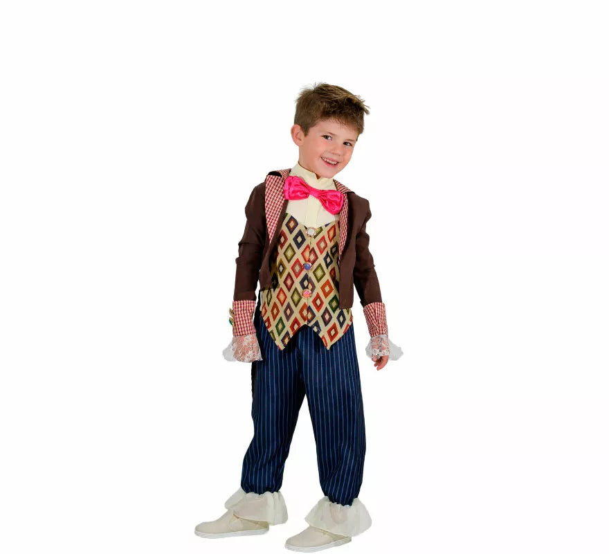 Translation missing: pt-PT.Disfraz de Sombrerero Loco con chaqueta para niño