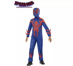Fato clássico do Homem- Aranha Spiderverse 2099 para criança