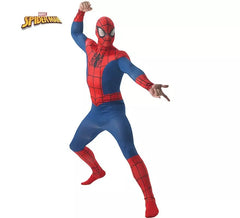 Fato de Homem-Aranha com máscara de luxo para homem