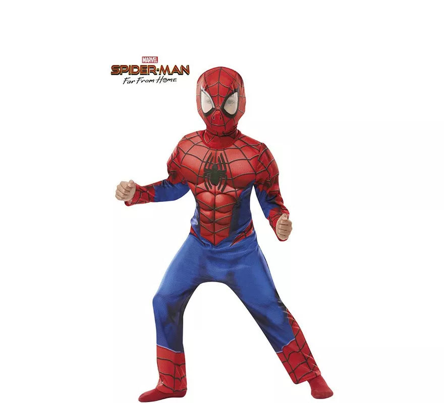Translation missing: pt-PT.Disfraz de Spiderman Deluxe para niño