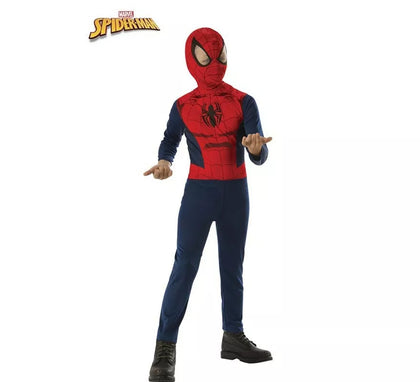 Disfraz de Spiderman Opp con máscara en caja para niño