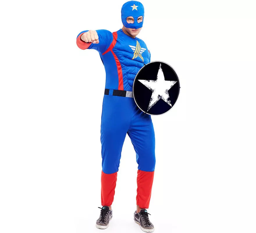 Translation missing: pt-PT.Disfraz de Star Héroe Americano para hombre