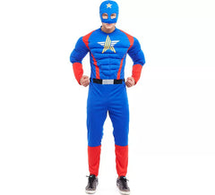 Fato American Star Hero Masculino
