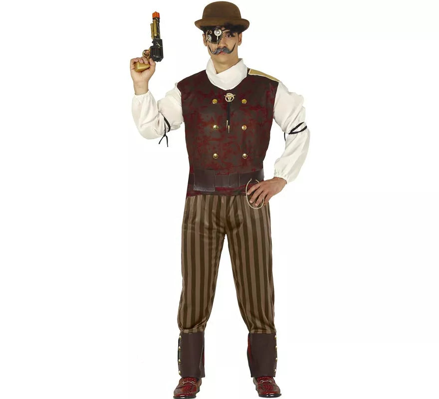 Translation missing: pt-PT.Disfraz de Steampunk Granate para hombre