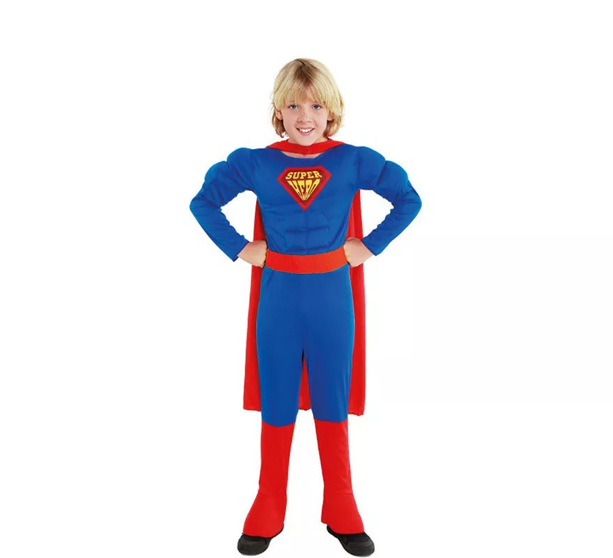 Translation missing: pt-PT.Disfraz de Super Héroe Kriptoniano para niño