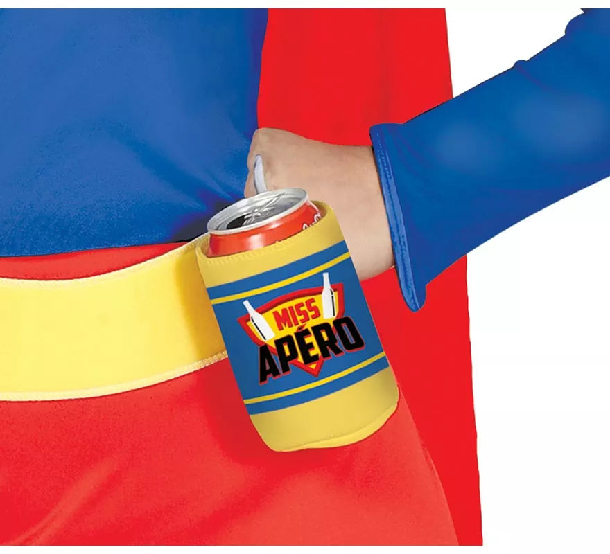 Translation missing: pt-PT.Disfraz de Super Heroína con bebidas para mujer