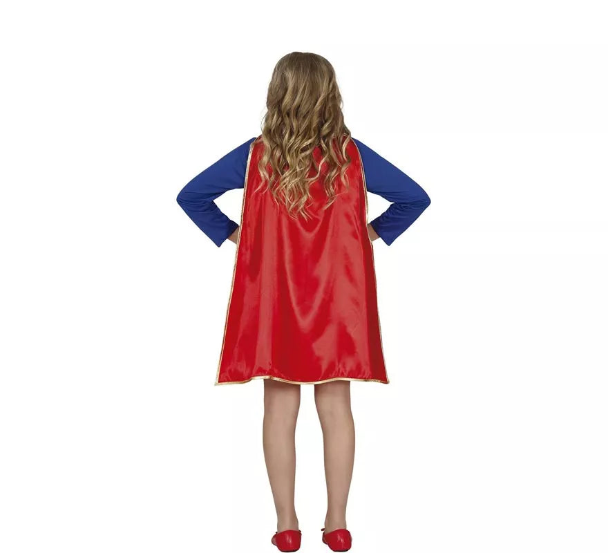 Translation missing: pt-PT.Disfraz de Super Heroína con falda para niña