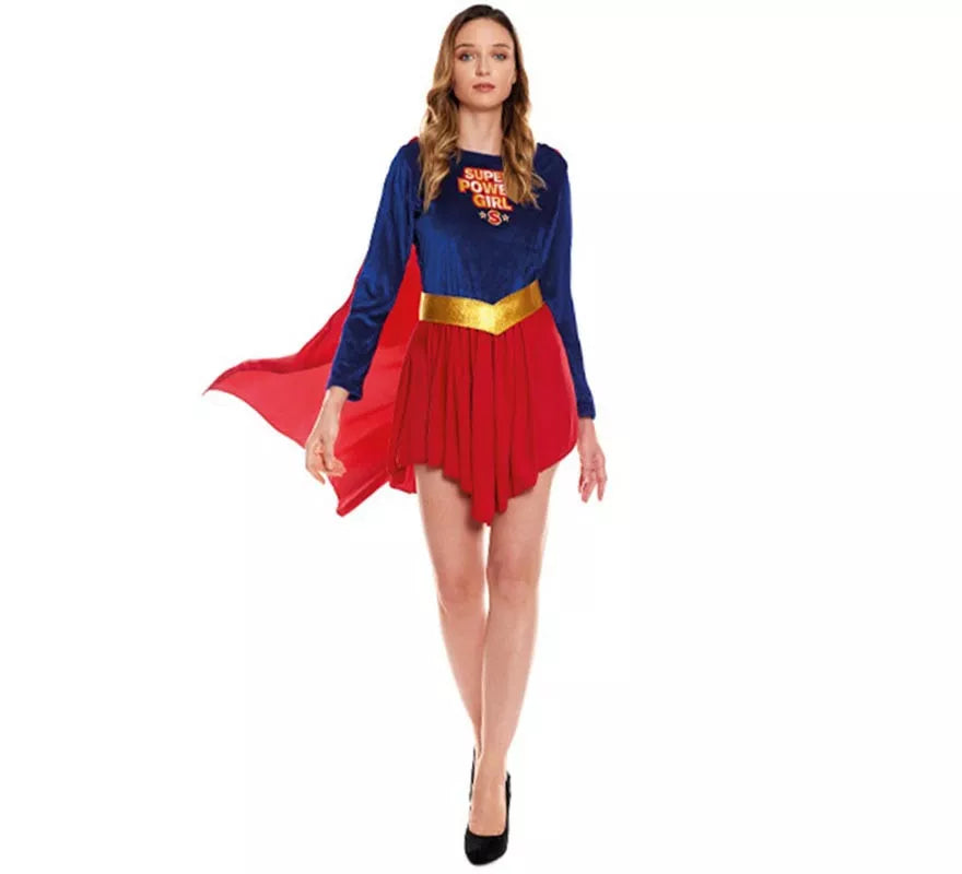 Translation missing: pt-PT.Disfraz de Super Heroína Kriptoniana para mujer