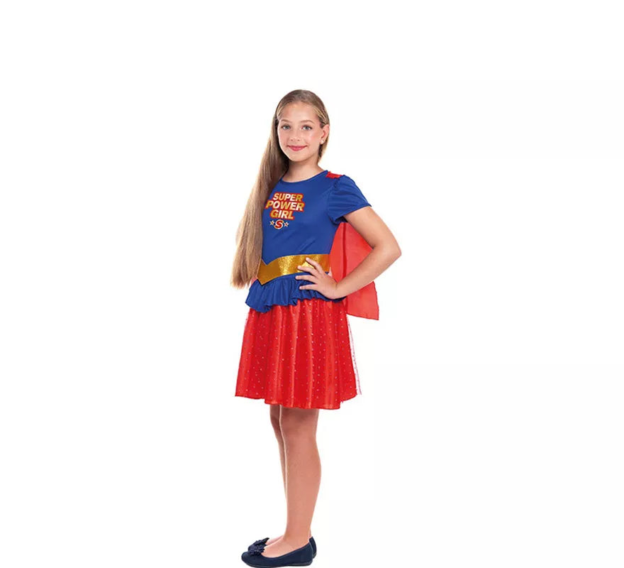 Translation missing: pt-PT.Disfraz de Super Heroína Kriptoniana para niña