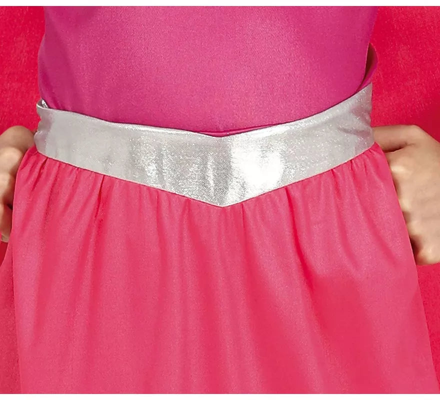 Translation missing: pt-PT.Disfraz de Super Heroína Rosa para niña