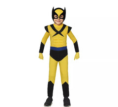 Fato de Super Lobo Amarelo para Meninos