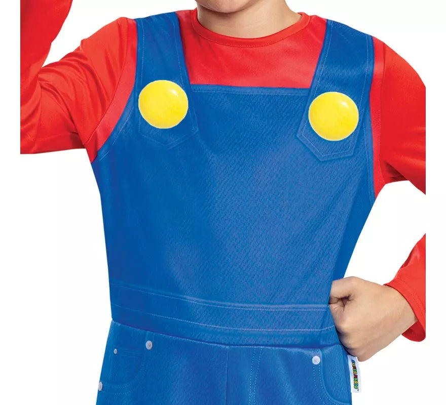 Disfraz de Super Mario con gorro para niños