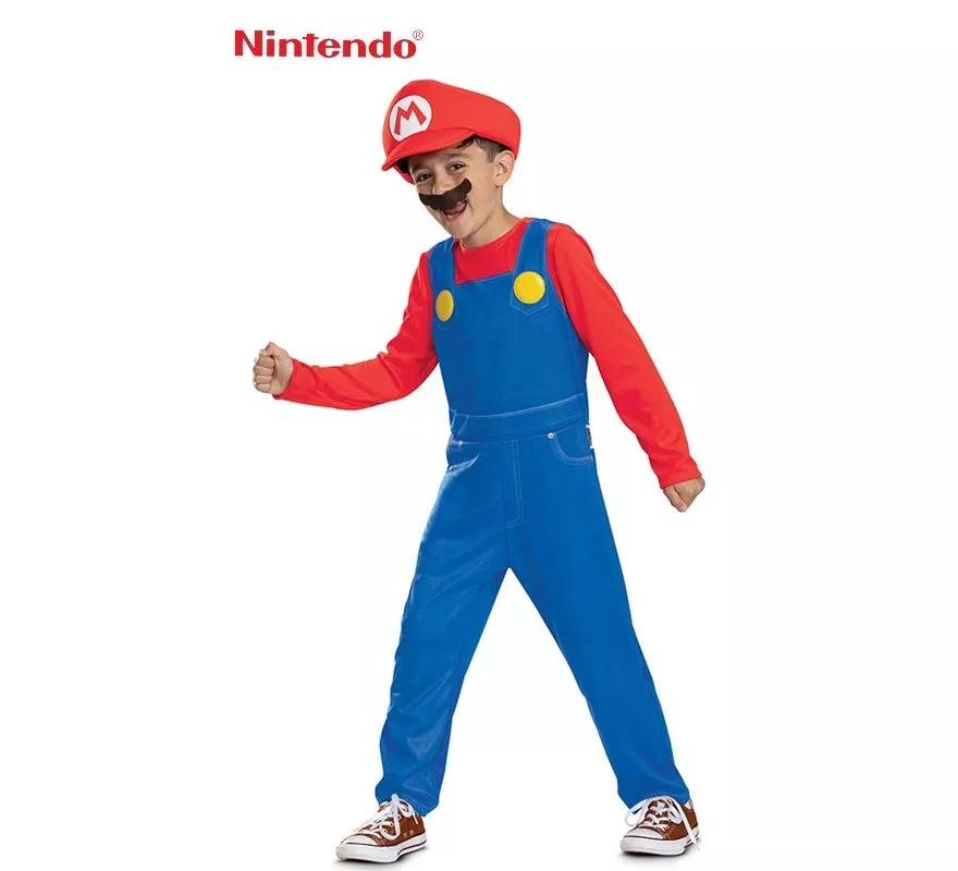 Translation missing: pt-PT.Disfraz de Super Mario de Nintendo para niños
