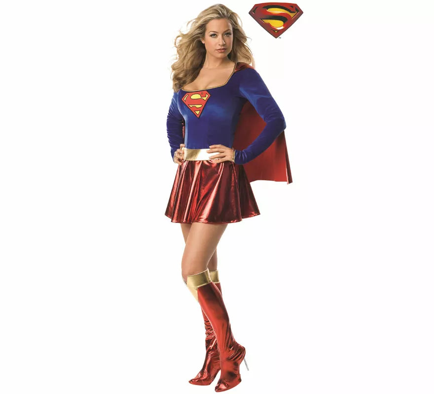 Translation missing: pt-PT.Disfraz de Supergirl para mujer